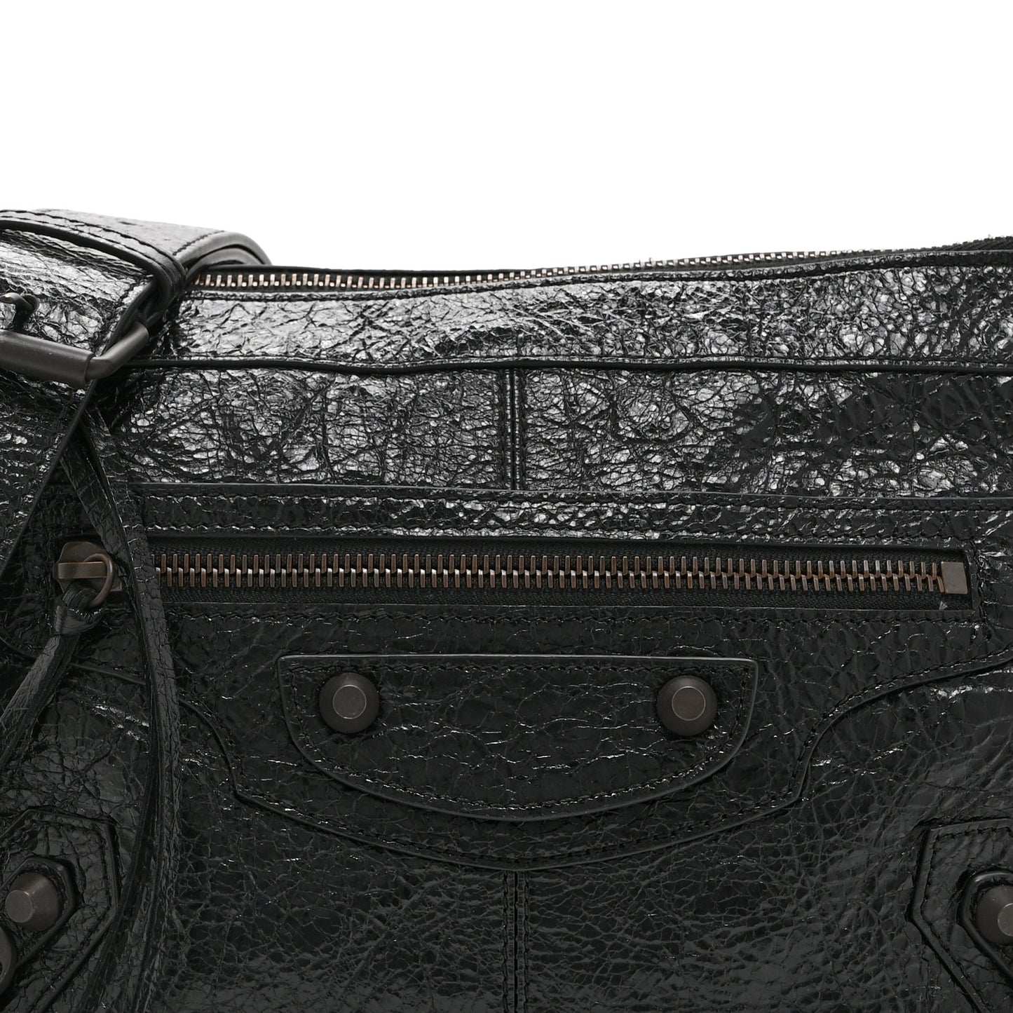 Agneau Arena Classic Hardware Small Le City Moto Black