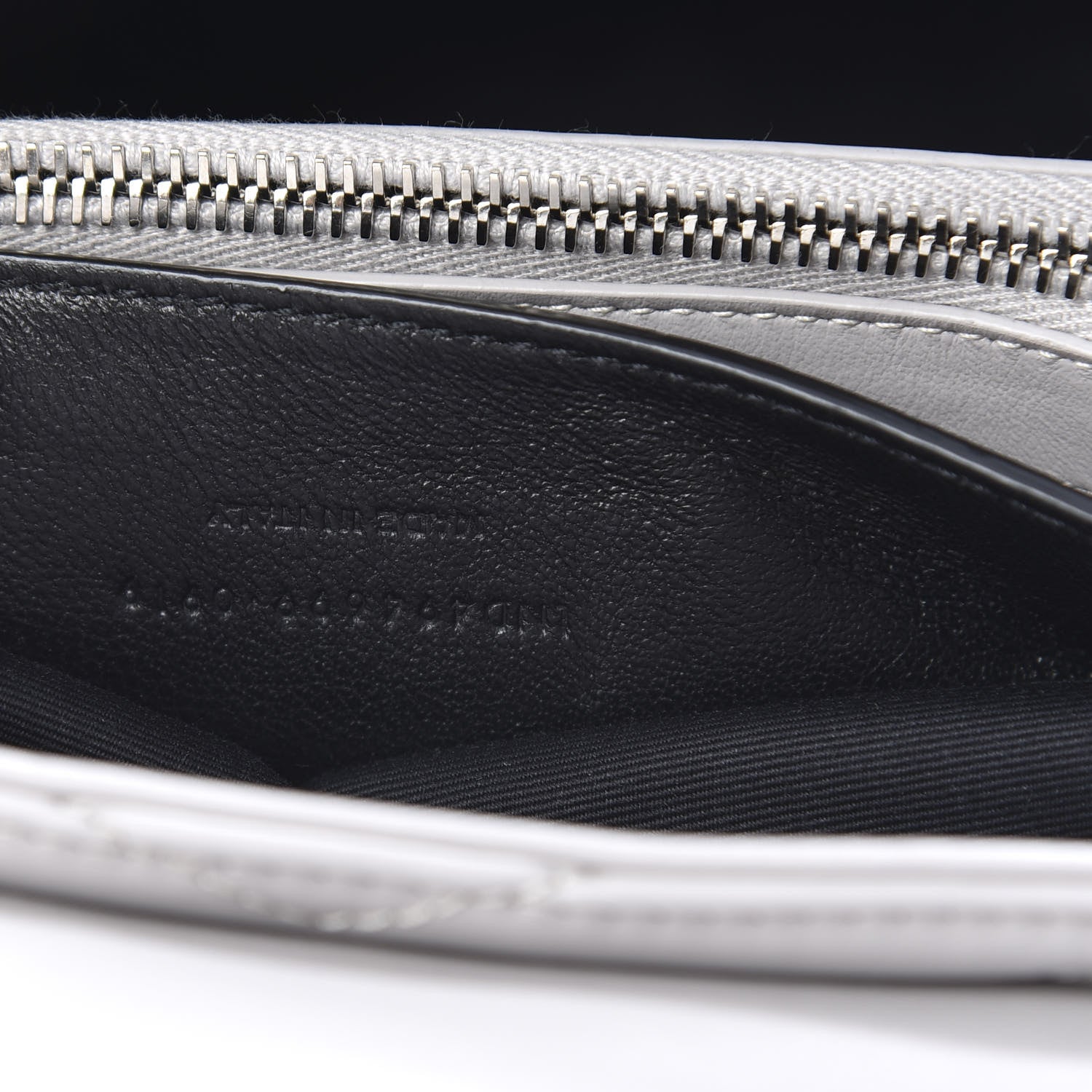 Saint Laurent Calfskin Y Quilted Monogram Small Loulou Chain Satchel Granite 7 of 10