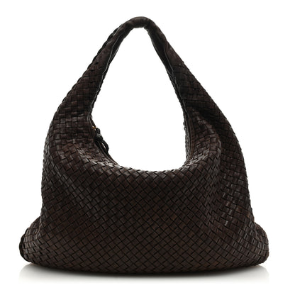 Bottega Veneta Nappa Intrecciato Large Veneta Hobo Ebano 1 of 9