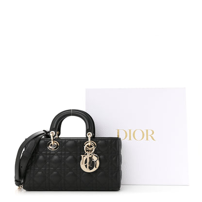 Christian Dior Lambskin Cannage Medium Lady D-Joy Black 12 of 12