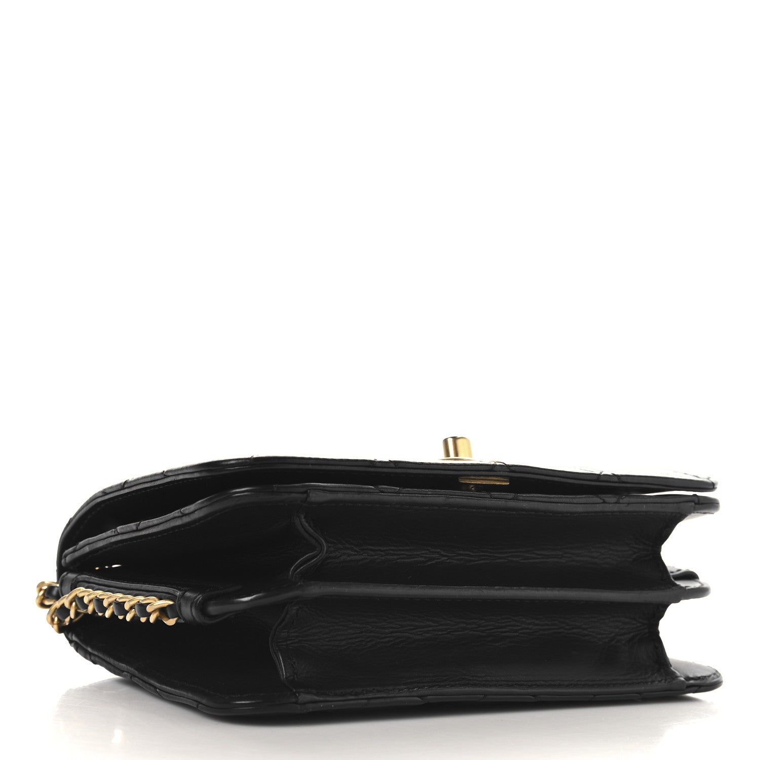 Chanel Lambskin Quilted CC Chain Flap Black 4 of 11