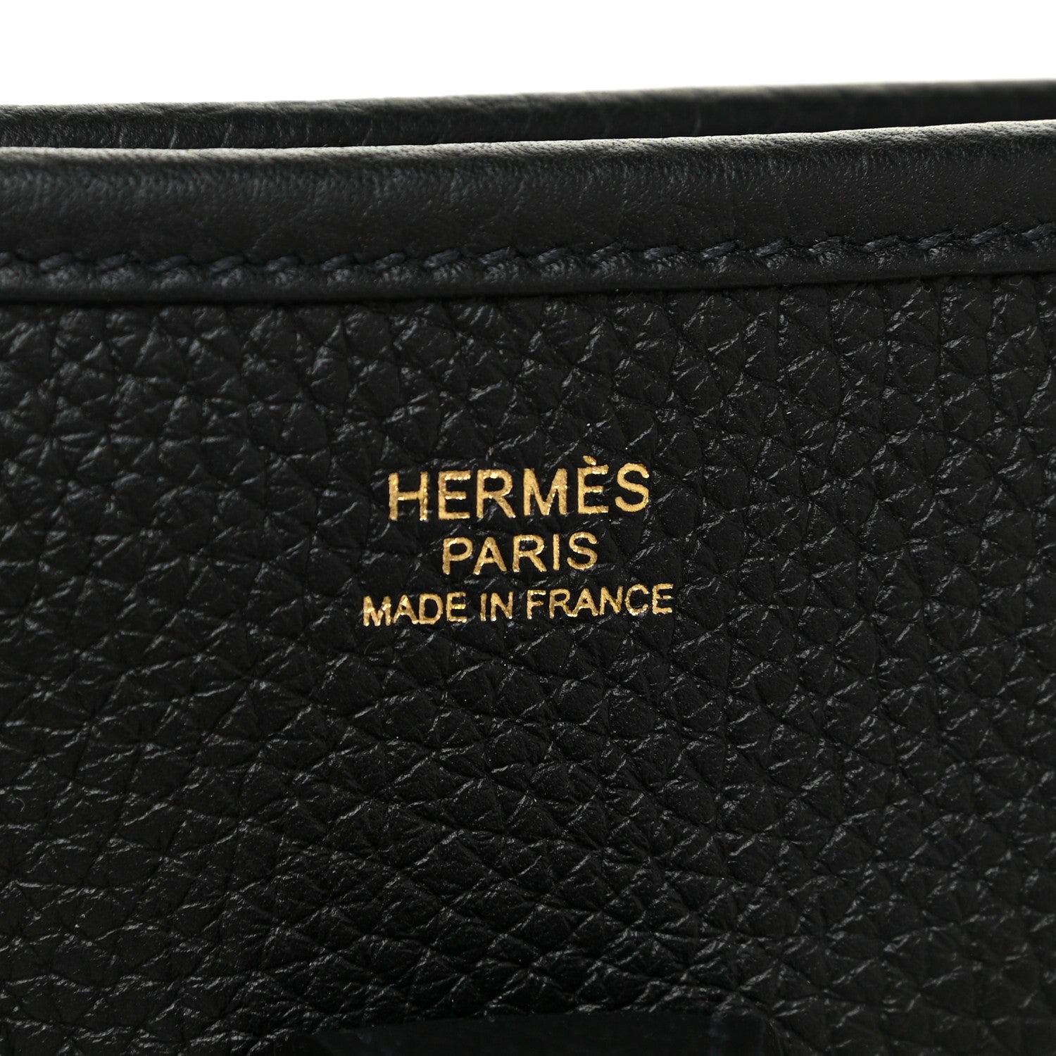 Hermes Taurillon Clemence Evelyne III PM Black 6 of 11