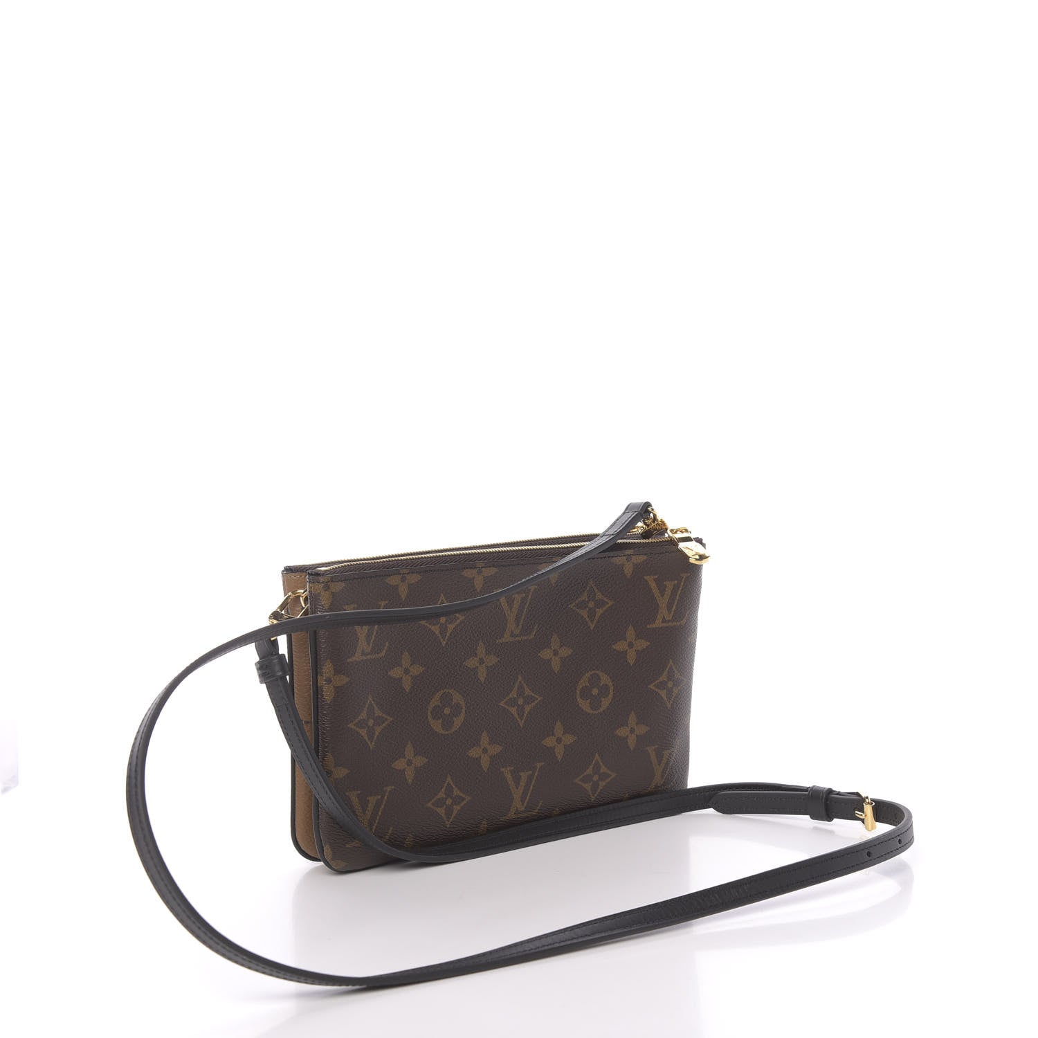 Louis Vuitton Reverse Monogram Giant Double Zip Pochette 3 of 11