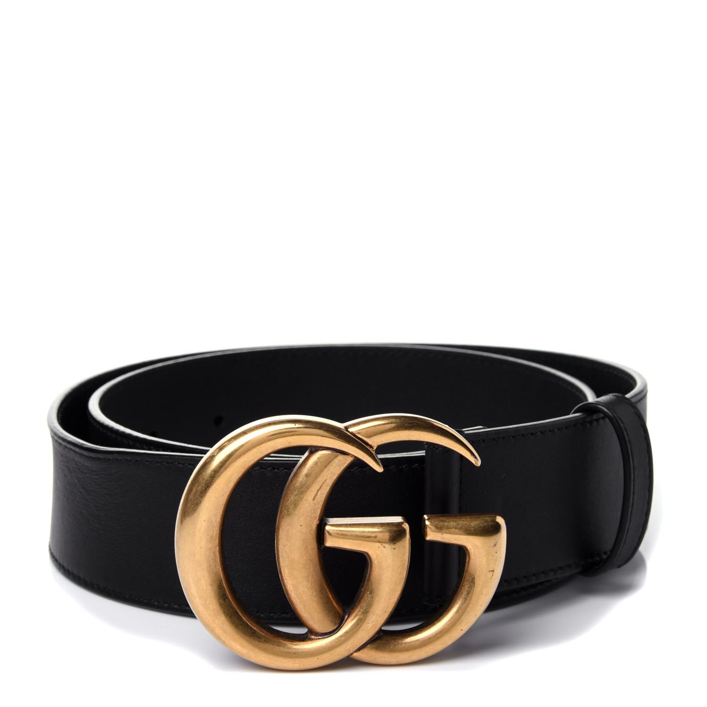 Calfskin Double G 40mm Belt 80 32 Black