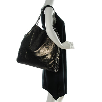 Stella McCartney Chamois Big Falabella Tote Ruthenium 2 of 8