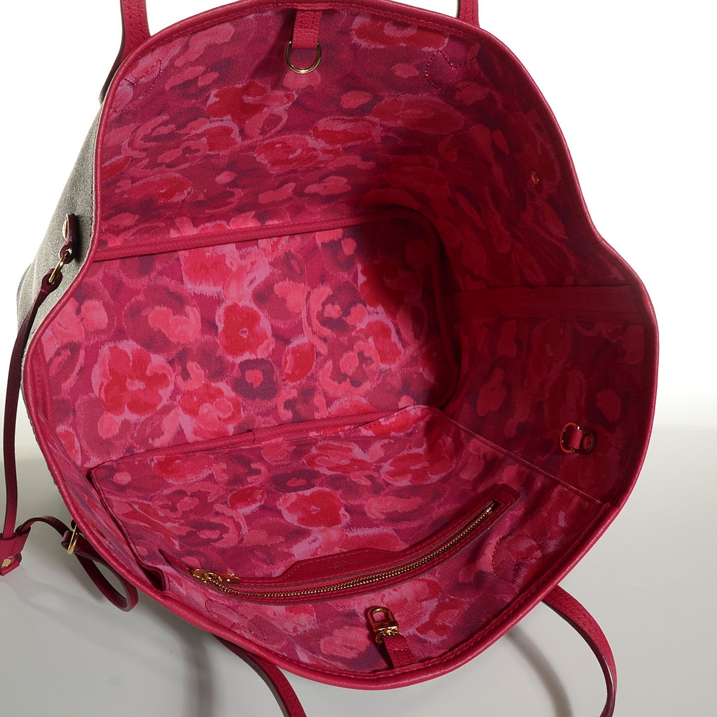 Monogram Articles de Voyage Ikat Neverfull MM Rose Indien