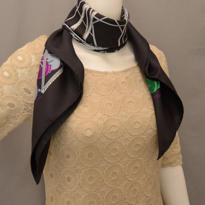 Hermes Silk Grande Roue Scarf 90 7 of 8