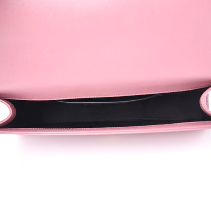 Saint Laurent Grain De Poudre Classic Monogram Cassandre Clutch Pink 5 of 8