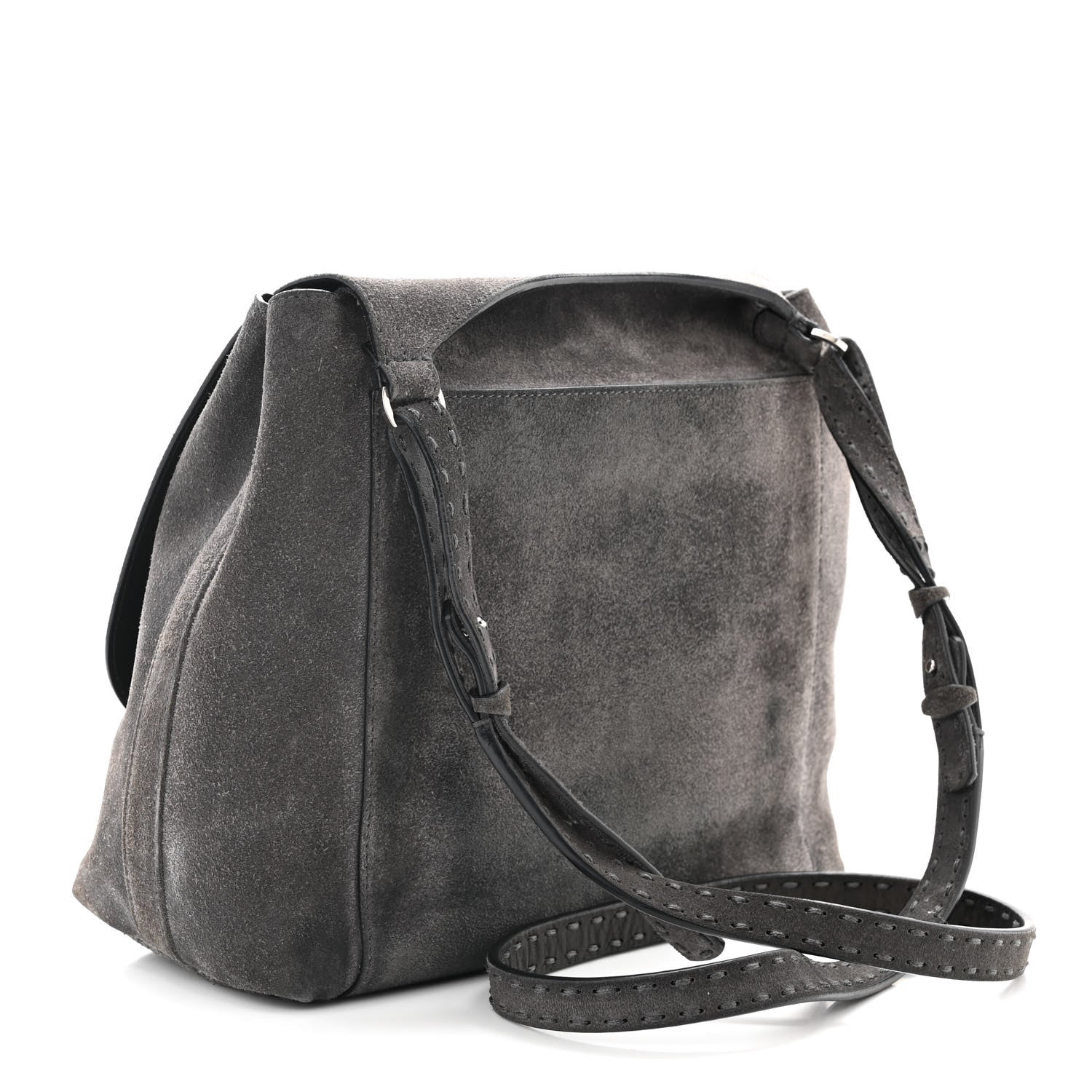 The Row Suede Sidekick Grey 3 of 10