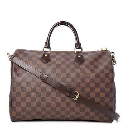 Louis Vuitton Damier Ebene Speedy Bandouliere 35 1 of 10