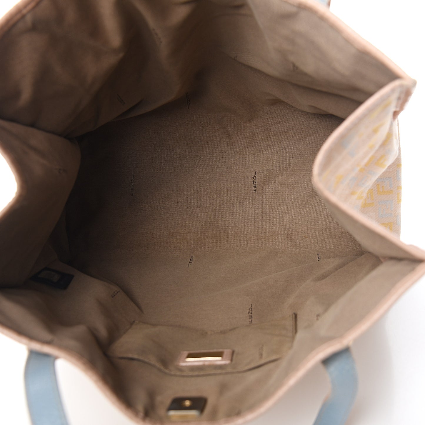 Zucchino Vitello Shopping Tote Beige Pastel Cipria