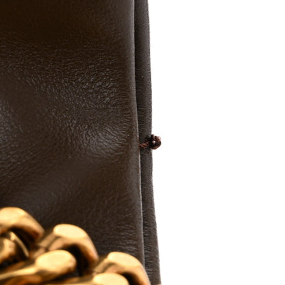 Saint Laurent Calfskin Y Quilted Monogram Medium Loulou Chain Satchel Faggio 12 of 14