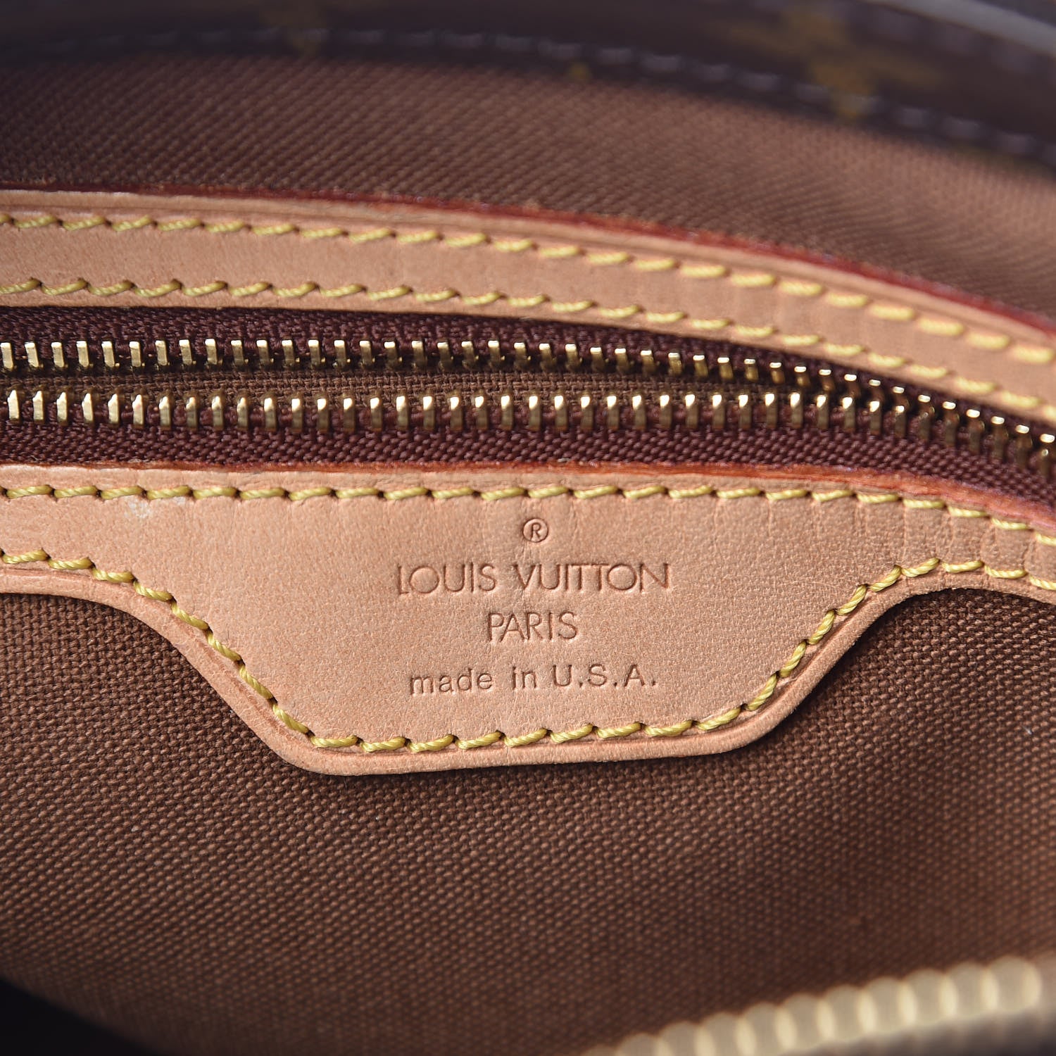 Louis Vuitton Monogram Cabas Piano 6 of 11