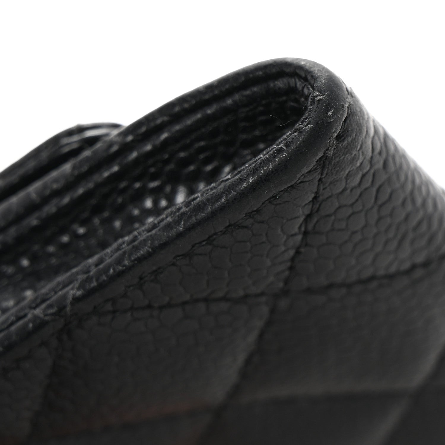 Chanel Caviar Quilted Flap Card Holder Black 10 of 10