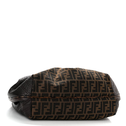 Fendi Zucca Nappa Nuvolata Vitello Tortuga Spy Tobacco Moro 4 of 10