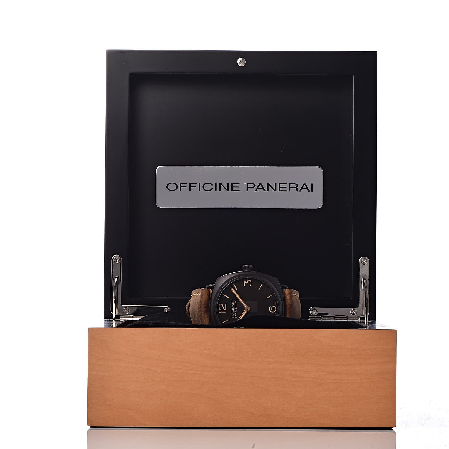 Panerai Stainless Steel Calfskin 47mm Radiomir Composite Automatic Watch Black PAM00504 9 of 9