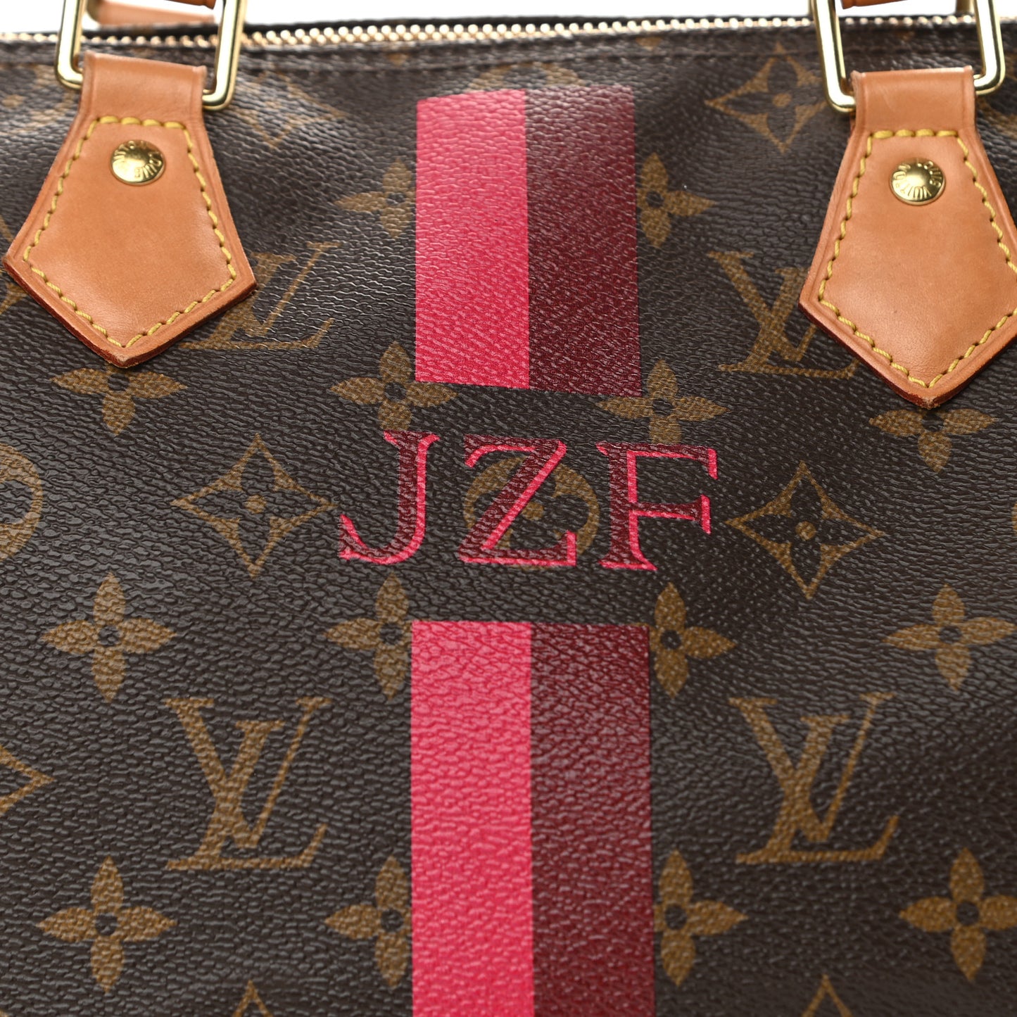 Monogram My LV Heritage Speedy 30 Fuchsia Rouge