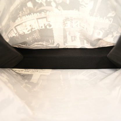 Christian Dior Canvas Print Cruise 2025 Scotland Tote Black White 5 of 13