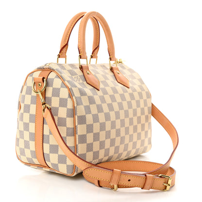 Louis Vuitton Damier Azur Speedy Bandouliere 25 3 of 11