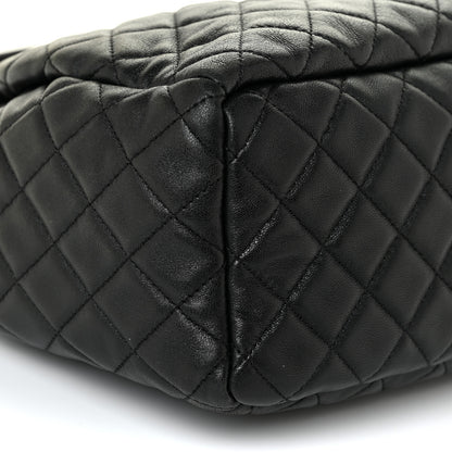 Chanel Lambskin Quilted Mini CC Chain Bucket Bag Black 9 of 16