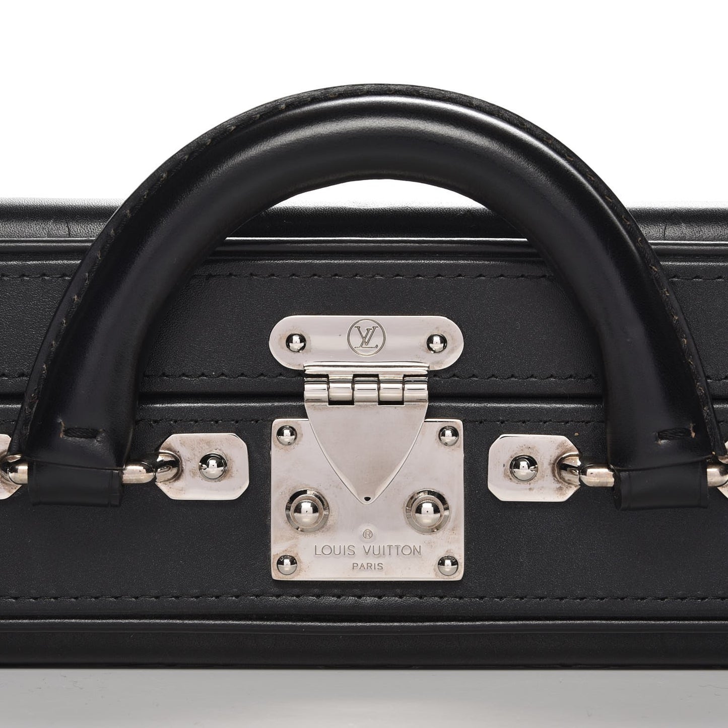 Monogram Glace Valisette PM Black