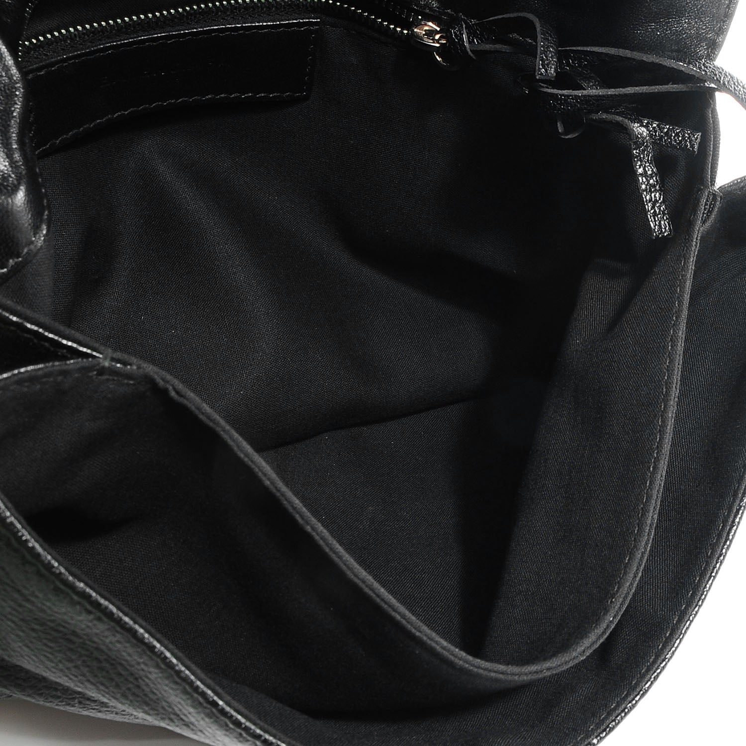 Balenciaga Chevre Metallic Edge Classic Hardware Envelope Clutch Black 5 of 7