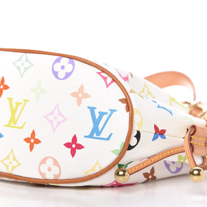 Louis Vuitton Monogram Multicolor Theda GM White 7 of 9