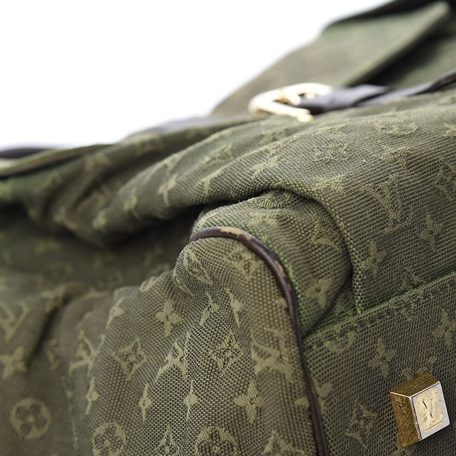 Louis Vuitton Mini Lin Monogram Louise Kaki 6 of 10