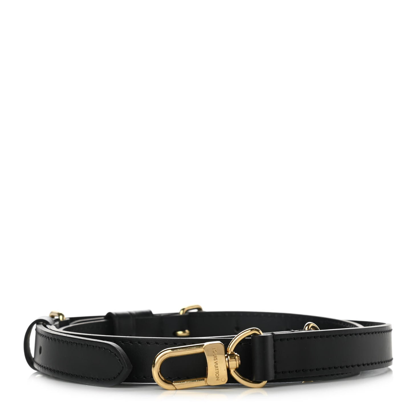 Calfskin 16mm Adjustable Shoulder Strap Black