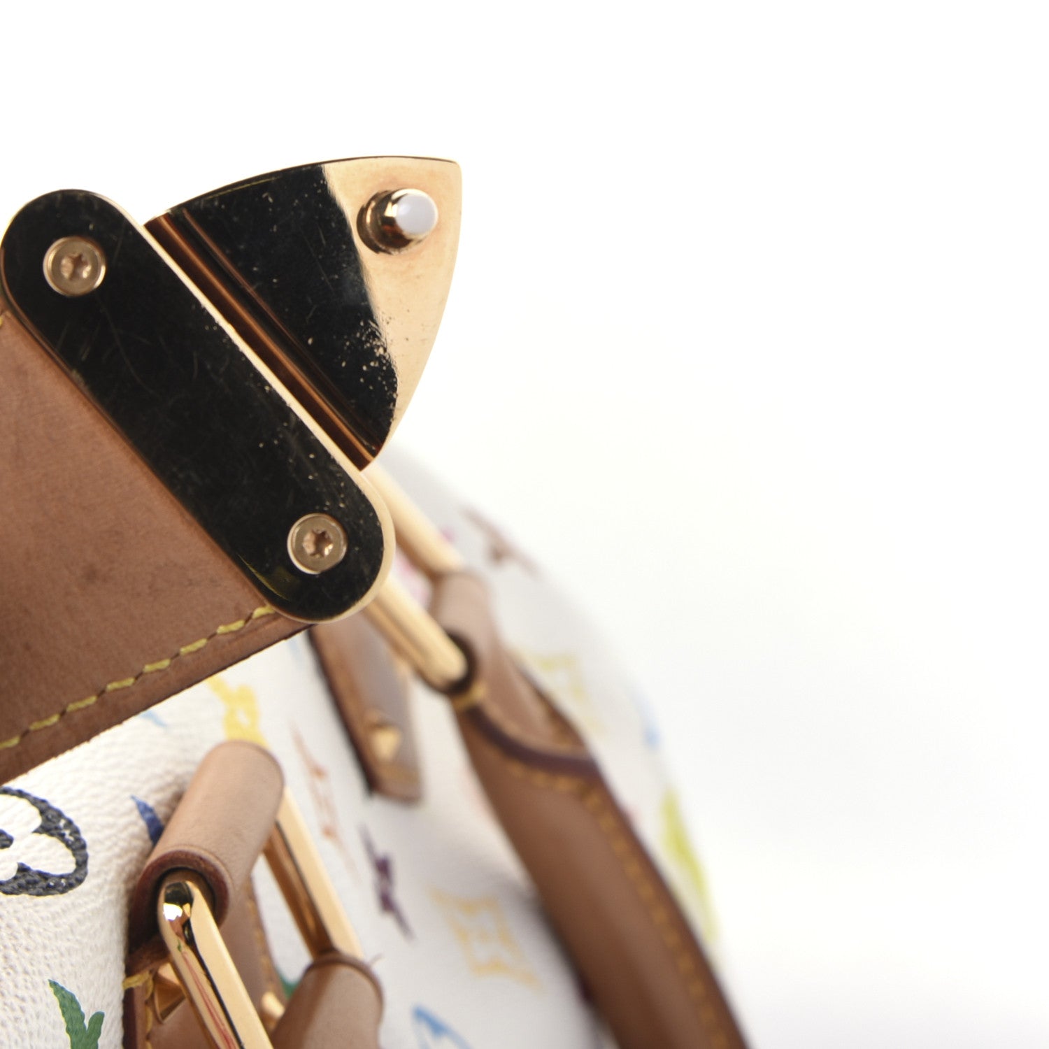 Louis Vuitton Monogram Multicolor Speedy 30 White 18 of 27