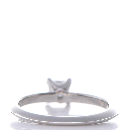 Tiffany Platinum .34 Carat Princess Cut Diamond Engagement Ring 50.6 5.5 3 of 7