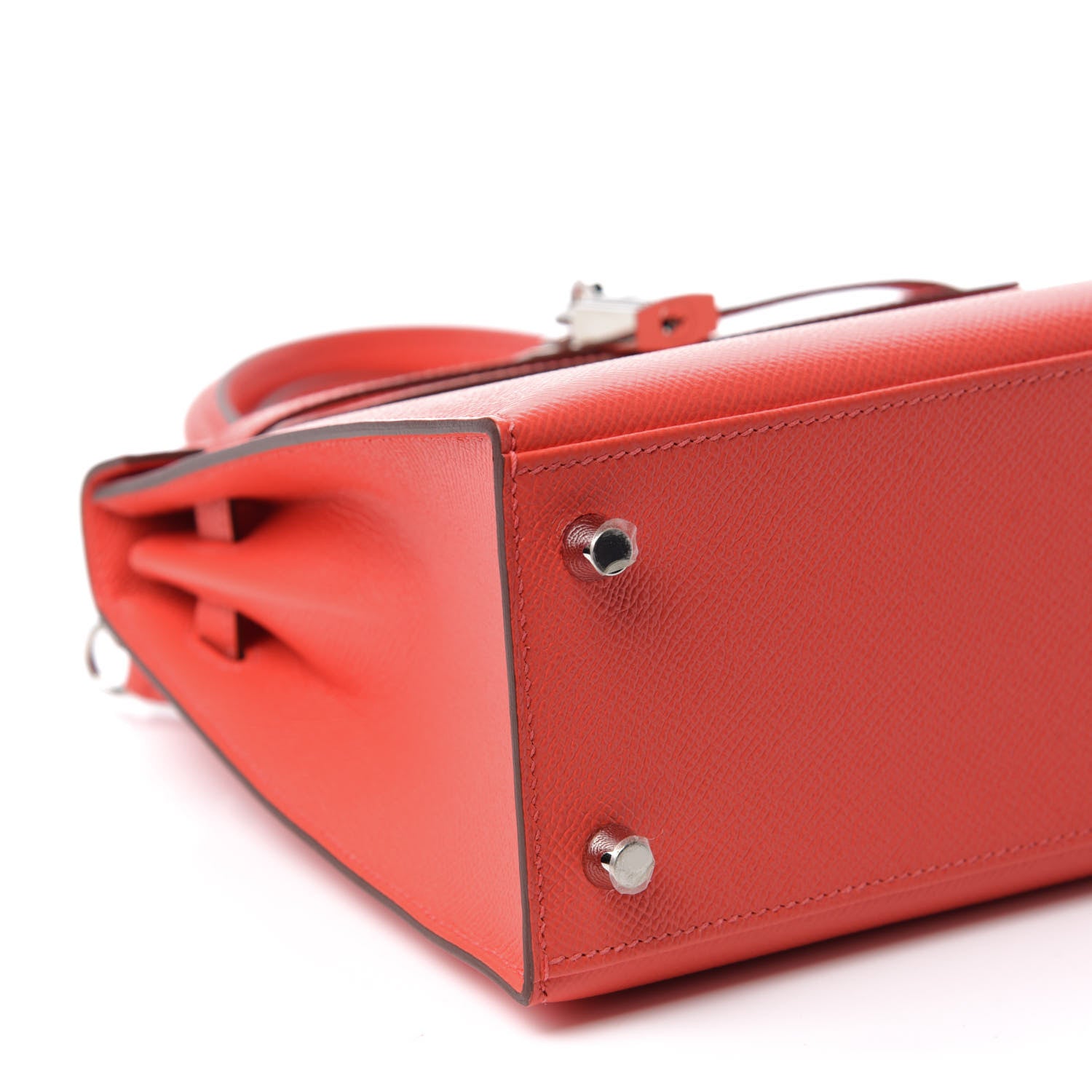 Hermes Epsom Kelly Sellier 25 Rose Jaipur 7 of 12