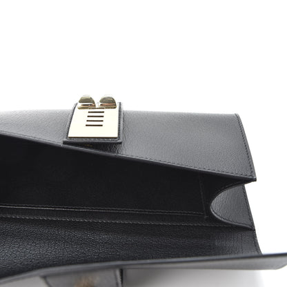 Hermes Chevre Mysore Medor 23 Clutch Black 4 of 9