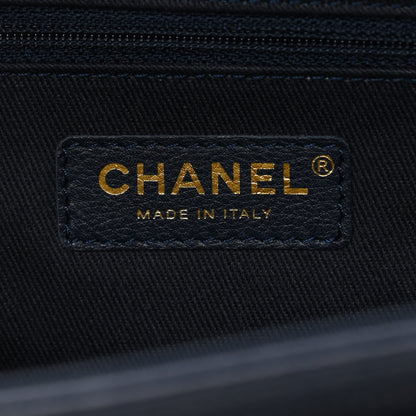 Chanel Caviar Quilted Large Business Affinity Flap Navy 5 of 10