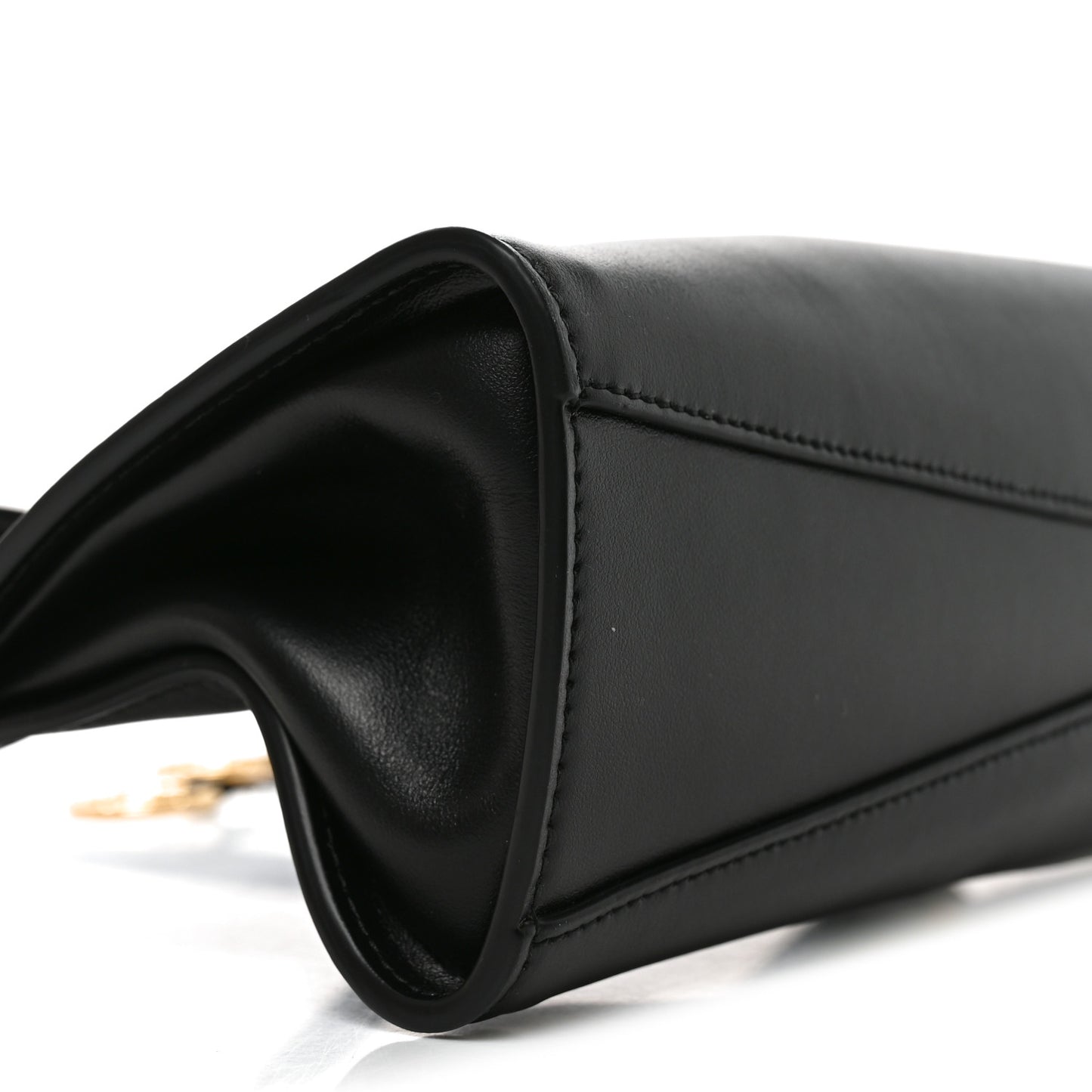 Calfskin Le Click East West Bag Black