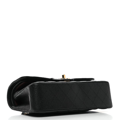 Chanel Caviar Quilted Small Double Flap Black 4 of 9