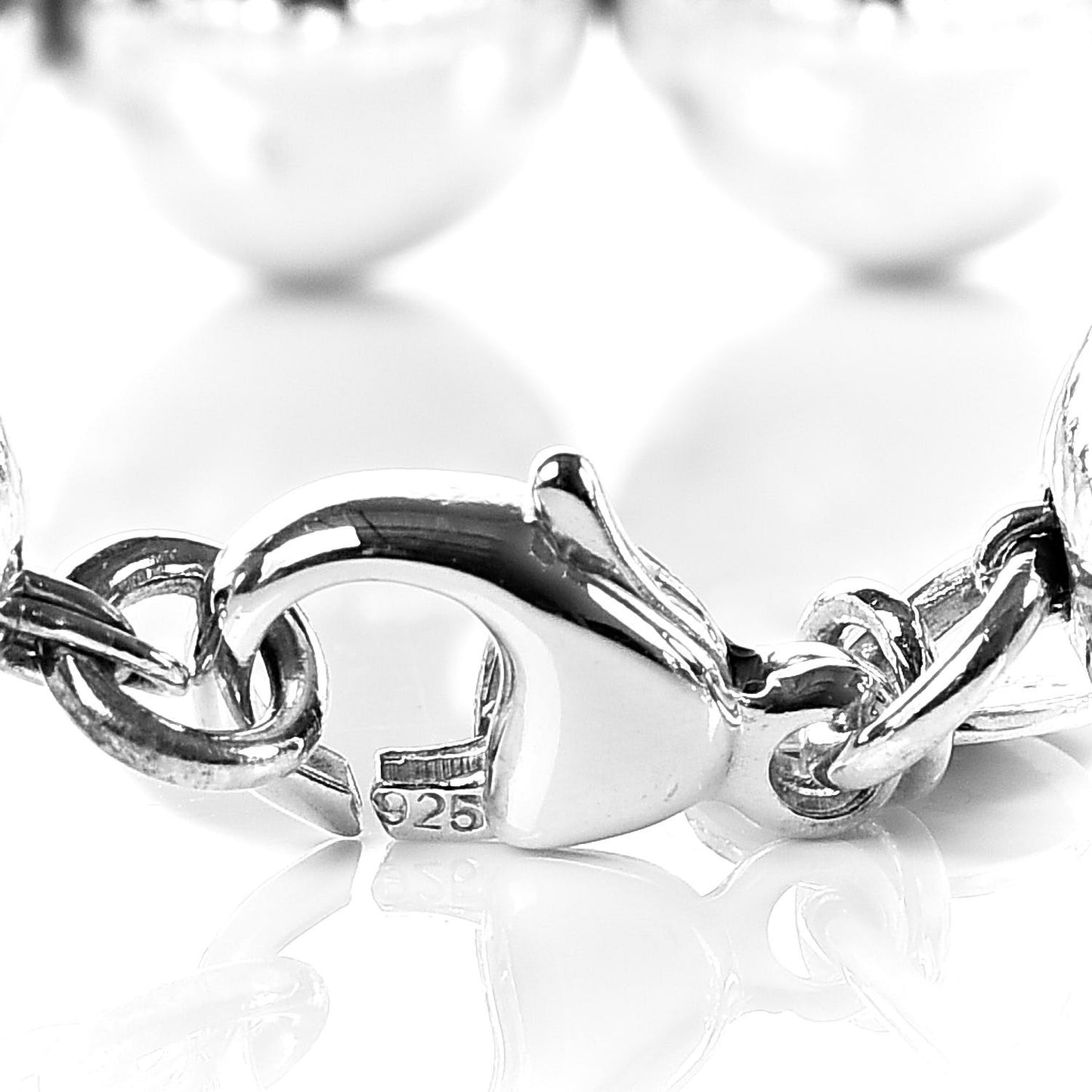 Sterling Silver 10mm HardWear Ball Bracelet