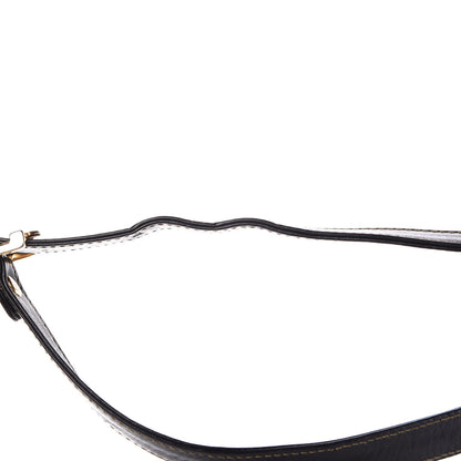 Fendi Calfskin Coated Canvas Pequin Bucket Bag Tobacco 9 of 10