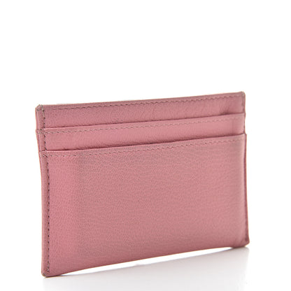 Chanel Goatskin CC Card Holder Pink 3 of 13