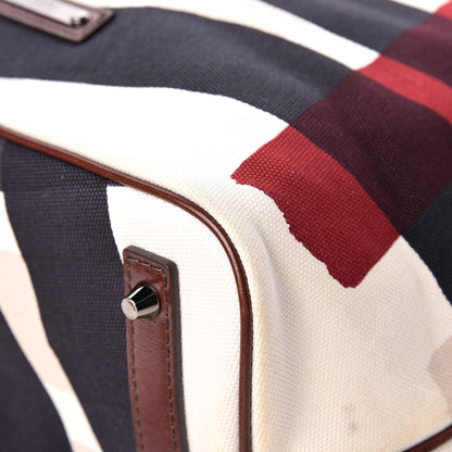 Burberry Canvas Check Bucket Bag Multicolor 13 of 17