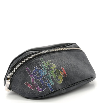 Louis Vuitton Damier Graphite Bumbag Yellow 4 of 10