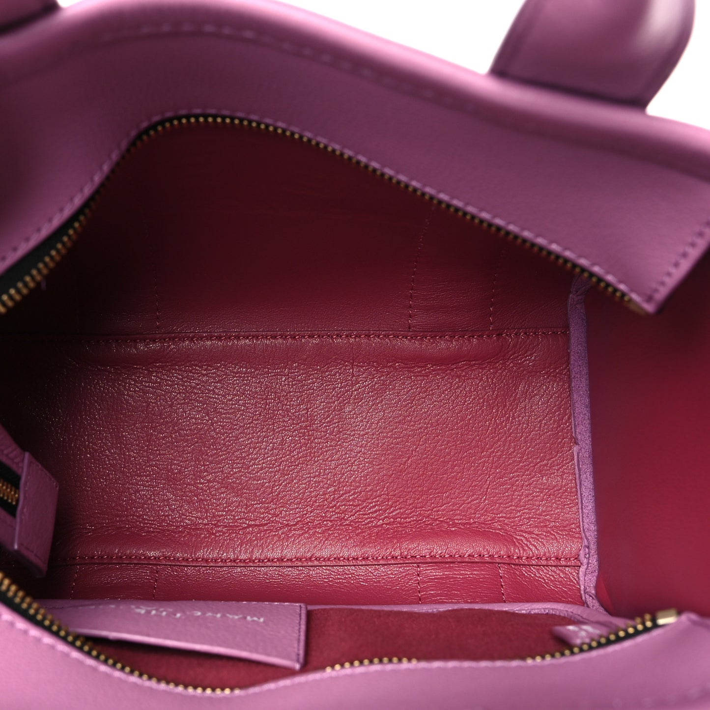 Grained Calfskin Small The Tote Bag Orchid Haze