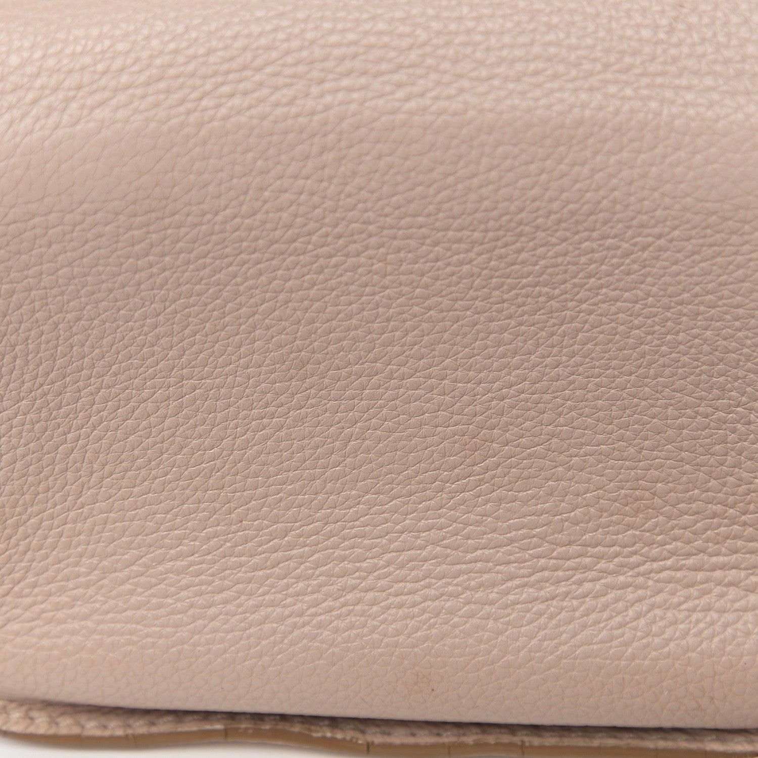 Chloe Calfskin Mini Marcie Round Crossbody Bag Abstract White 8 of 9