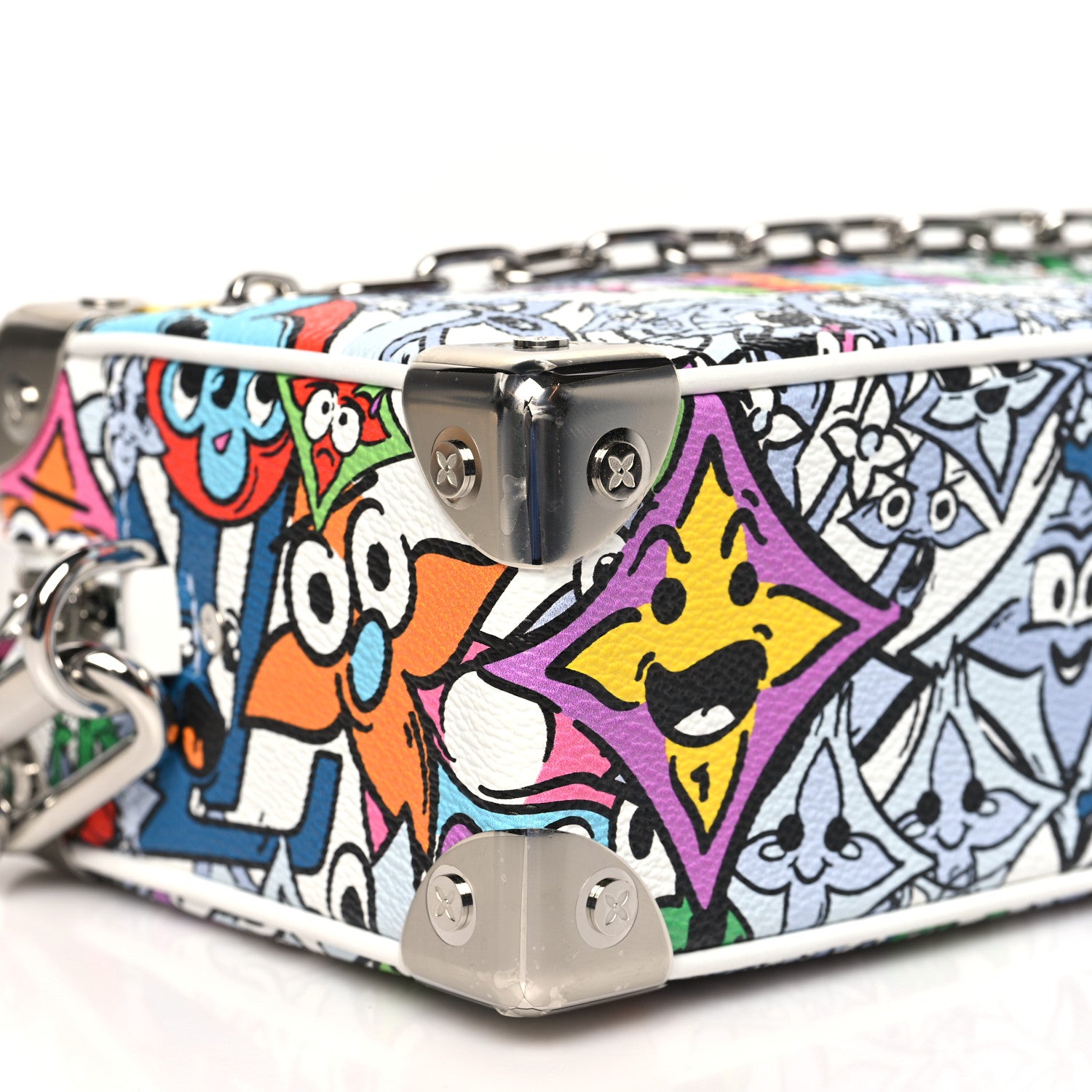 Louis Vuitton Monogram Comics Mini Soft Trunk Multicolor 8 of 9