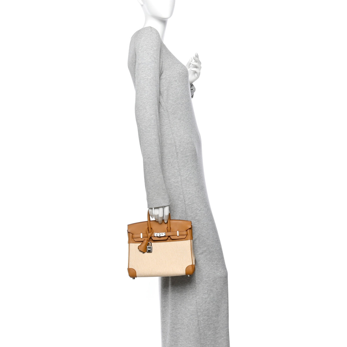 Toile H Swift Birkin 25 Sesame