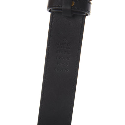Gucci Calfskin Double G 30mm Belt 90 36 Black 5 of 5