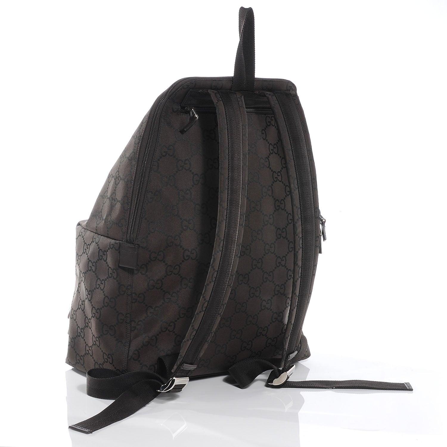 Gucci Nylon Monogram Day Backpack Brown 3 of 7