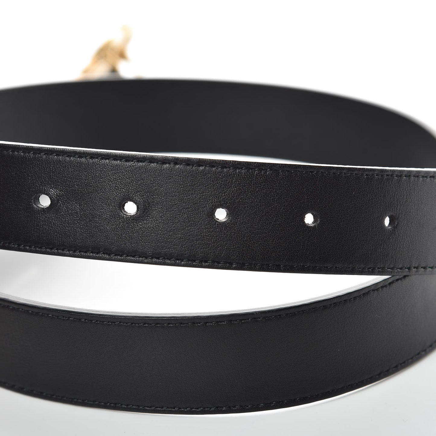 Calfskin Double G 30mm Belt 90 36 Black