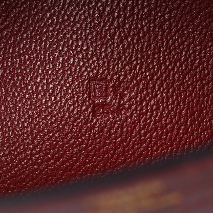 Hermes Shiny Alligator Constance Long Wallet Rouge Vif 7 of 10