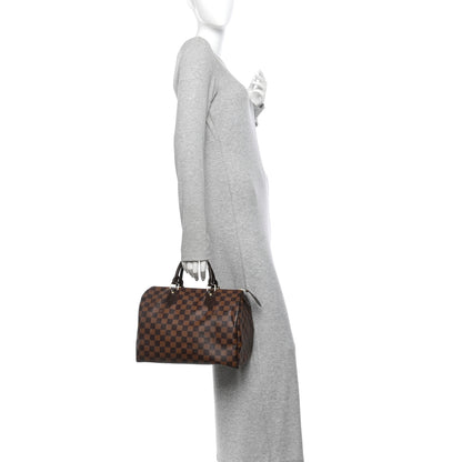 Louis Vuitton Damier Ebene Speedy 30 2 of 15